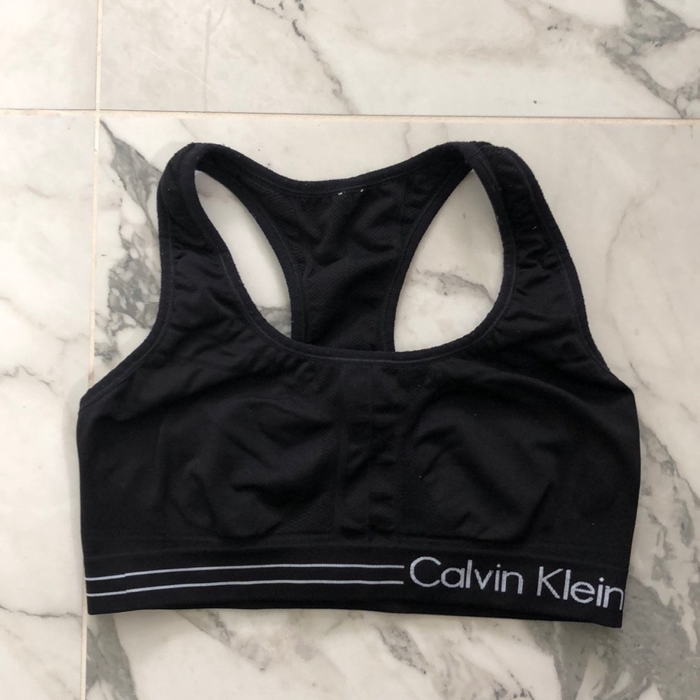 CK sports bra